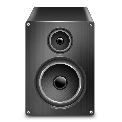 Speaker Black Icon 512x512 png
